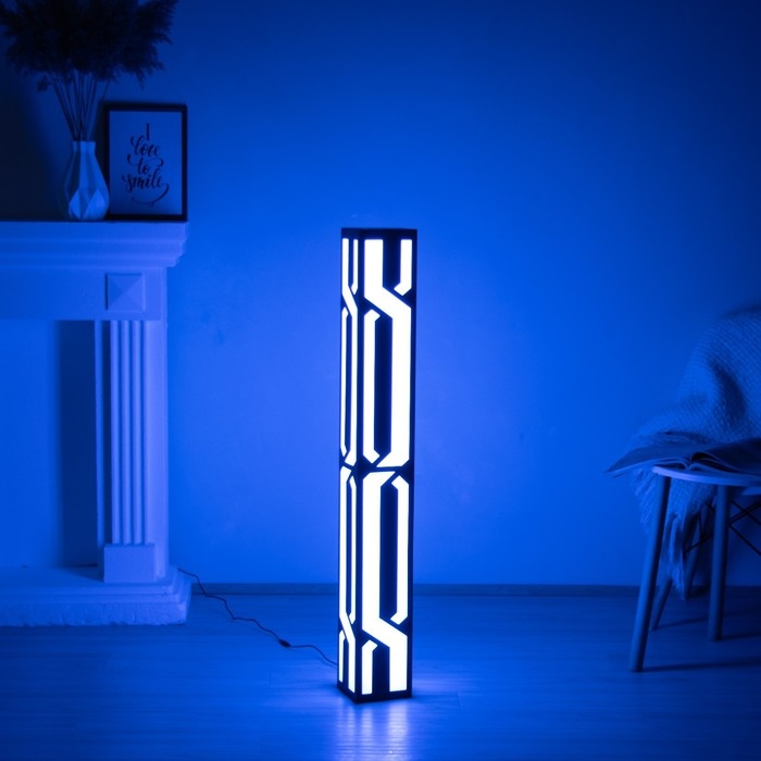 Торшер  Торшер "Рондо" LED 20Вт RGB пульт ДУ черный