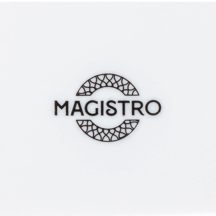 Чайник фарфоровый заварочный Magistro Rodos, 1,4 л, цвет белый Чайник фарфоровый заварочный Magistro Rodos, 1,4 л, цвет белый