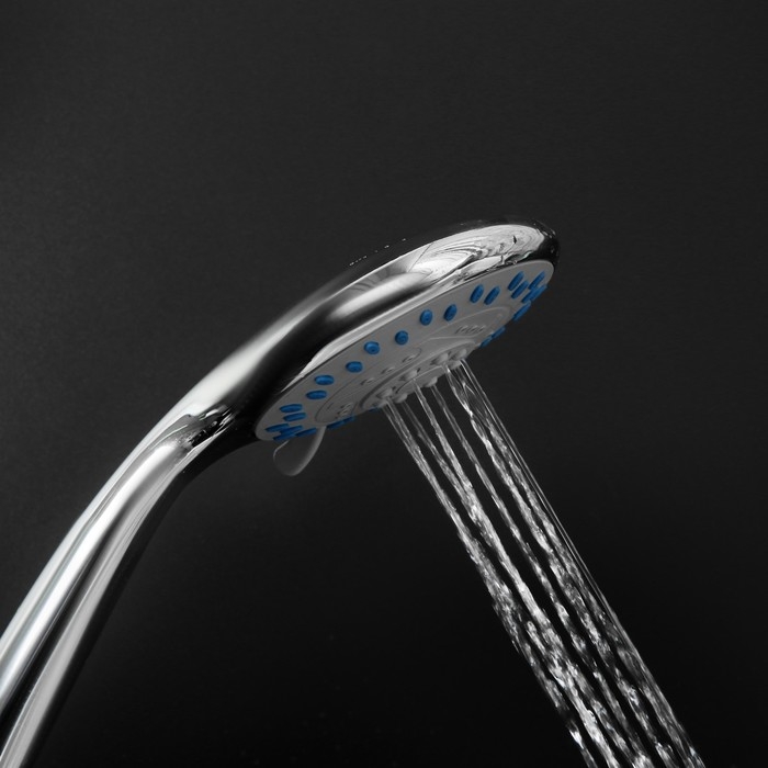 Душевая лейка ZEIN Z0401, 4 режима, средняя, d=95 мм, пластик, цвет хром Душевая лейка ZEIN Z0401, 4 режима, средняя, d=95 мм, пластик, цвет хром