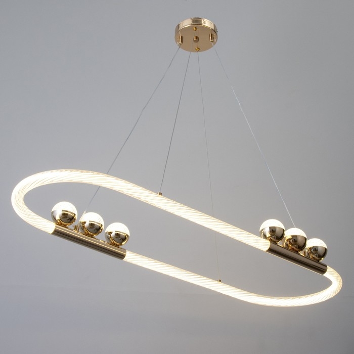 Светильник Светильник "Джерристо" LED 86Вт золото 90х29,5х9-100 см BayerLux