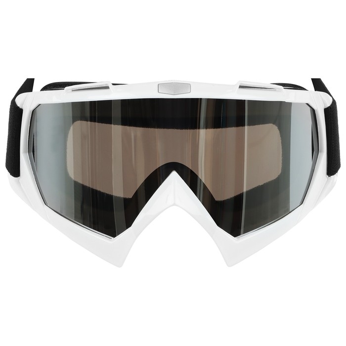 Маска горнолыжная ONLYTOP, цвет белый Маска горнолыжная ONLYTOP, цвет белый