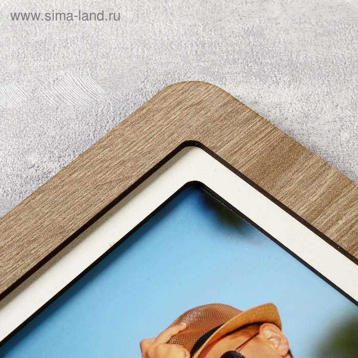 Фоторамка ХДФ на 4 фото 10x15 см  (пластиковый экран) Фоторамка ХДФ на 4 фото 10x15 см  (пластиковый экран)