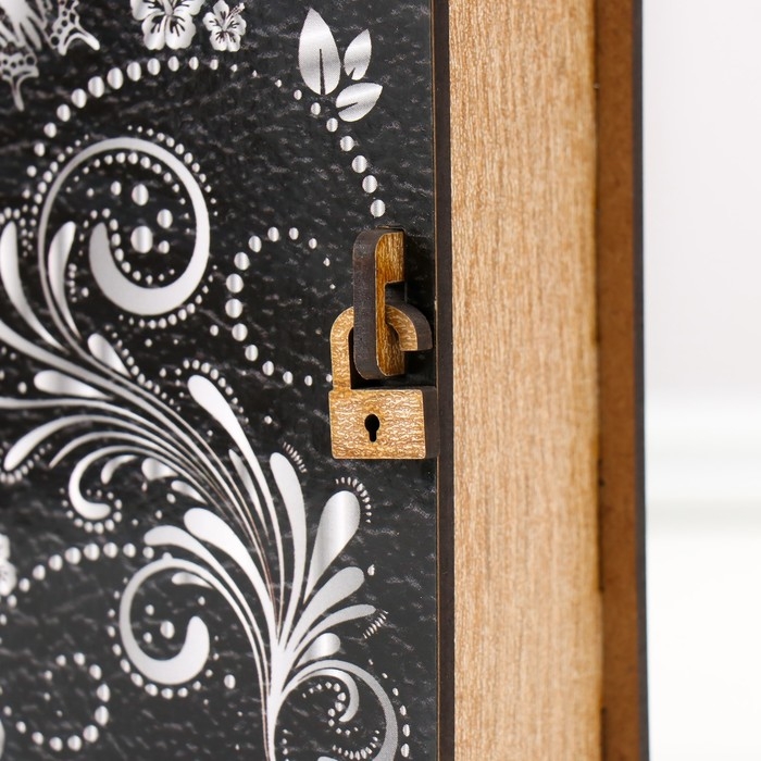 Шкатулка-книга  Шкатулка-книга "Бабочки" 14х12х5 см