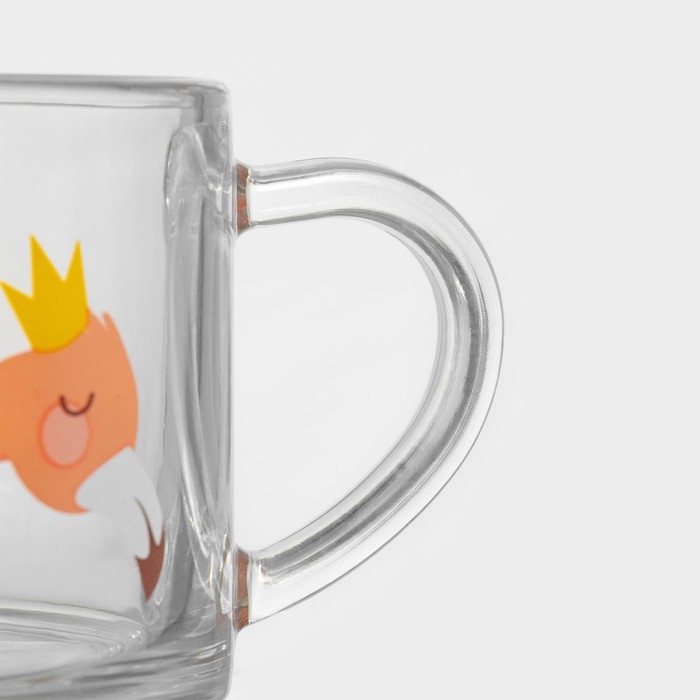 Набор кружек стеклянных &laquo;Фламинго&raquo;, 4 предмета: 420 мл