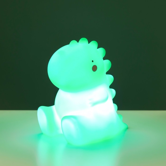 Ночник  Ночник "Динозаврик" LED от батареек 3xLR44 МИКС 10,5х8х11 см