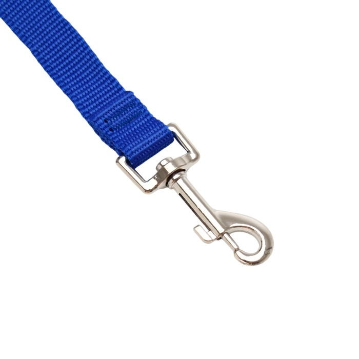 Поводок 1,2 х 2 см, полиэстер, синий Поводок 1,2 х 2 см, полиэстер, синий