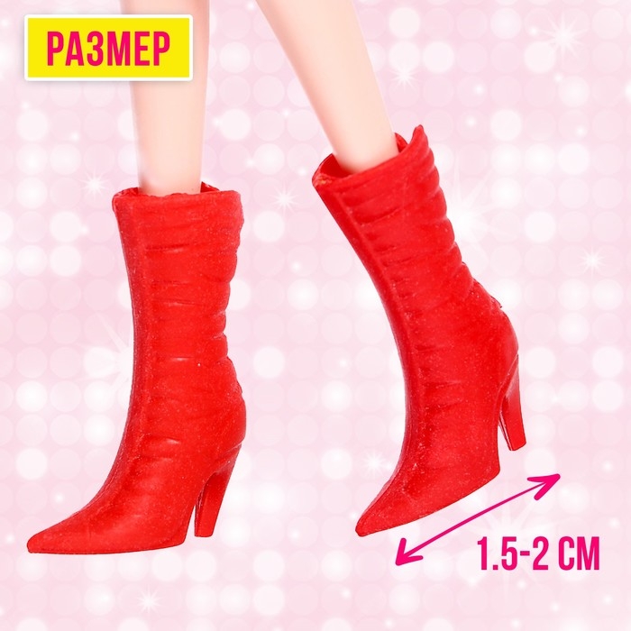 Набор обуви для кукол, 12 пар, МИКС Набор обуви для кукол, 12 пар, МИКС