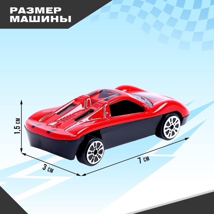 Машинка металлическая «Рейсинг», МИКС Машинка металлическая «Рейсинг», МИКС
