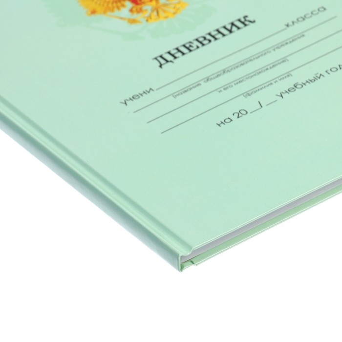 Дневник универсальный для 1-11 классов, Дневник универсальный для 1-11 классов, "Зеленый нежный однотонный ", твердая обложка 7БЦ, глянцевая ламинация, 40 листов