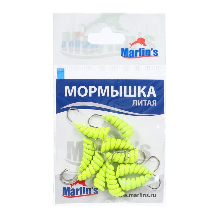 Мормышка литая Marlin's ОСА №4, 3.10 г, 10 шт Мормышка литая Marlin's ОСА №4, 3.10 г, 10 шт