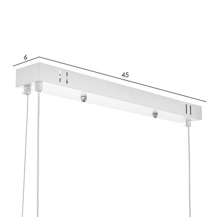 Светильник с ПДУ Светильник с ПДУ "Мик" LED 80Вт 3000-6000К белый 100х17х19 см