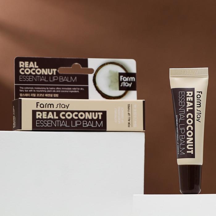 Бальзам для губ FarmStay, с экстрактом кокоса, 10 мл Бальзам для губ FarmStay, с экстрактом кокоса, 10 мл
