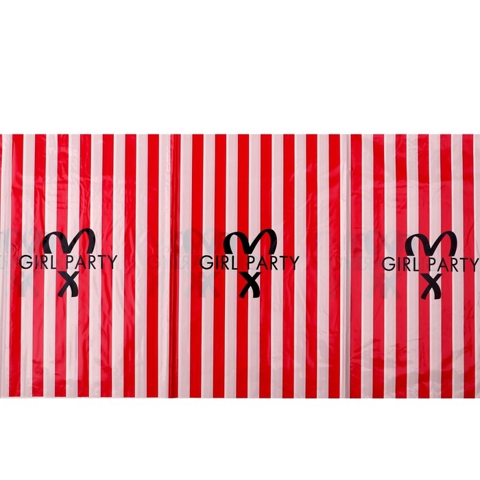 Скатерть одноразовая Girl party, 137 &times; 180 см, полиэтилен