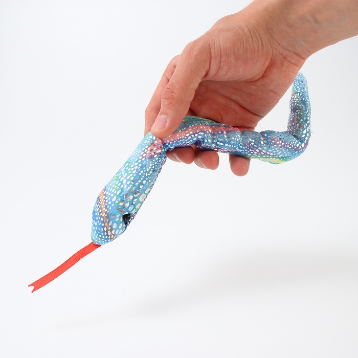 Мягкая игрушка Мягкая игрушка "Змея", 32 см, цвет МИКС