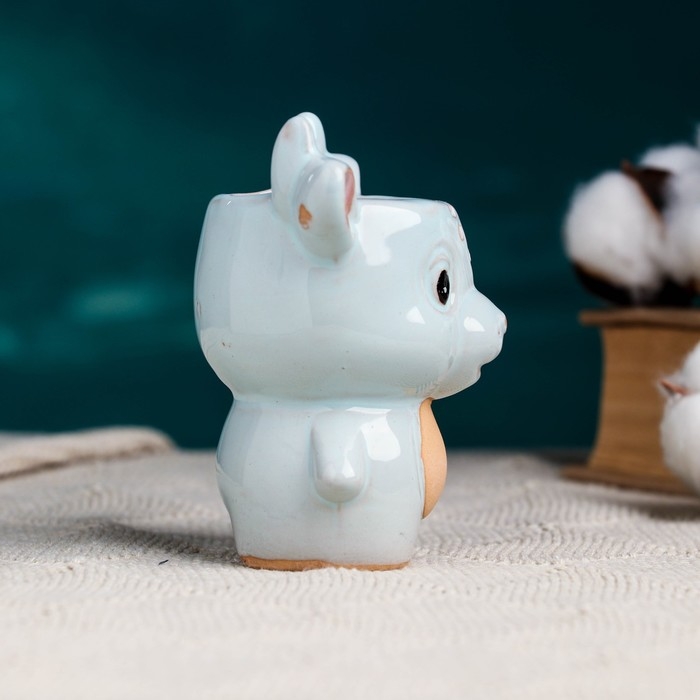 Горшок Горшок "Оленёнок" 5х9см, 0,15 л, d-4, микс