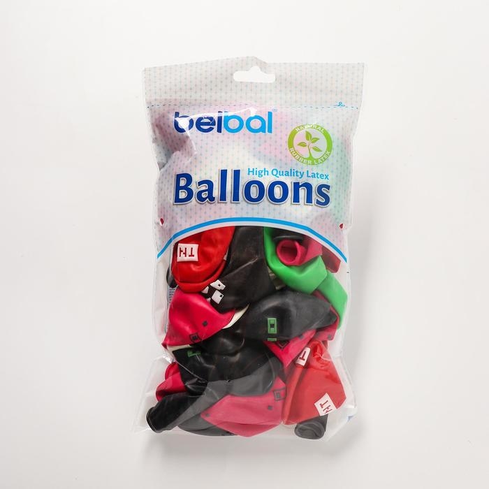 Шар латексный 14 Шар латексный 14" «Пиксели», пастель, набор 50 шт., МИКС