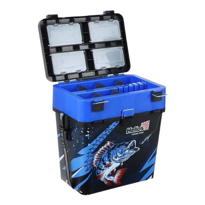 Ящик рыболовный зимний ICE FISHING синий (HS-IB-19-IFB) Helios Ящик рыболовный зимний ICE FISHING синий (HS-IB-19-IFB) Helios