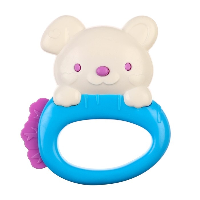 Погремушка «Собачка» с эластичными элементами, цвет МИКС, Крошка Я Погремушка «Собачка» с эластичными элементами, цвет МИКС, Крошка Я