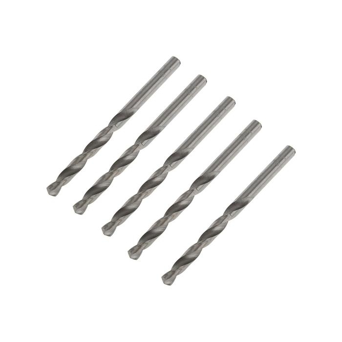 Сверло по металлу ЛОМ, HSS, цилиндрический хвостовик, 8 х 115 мм, 5 шт.