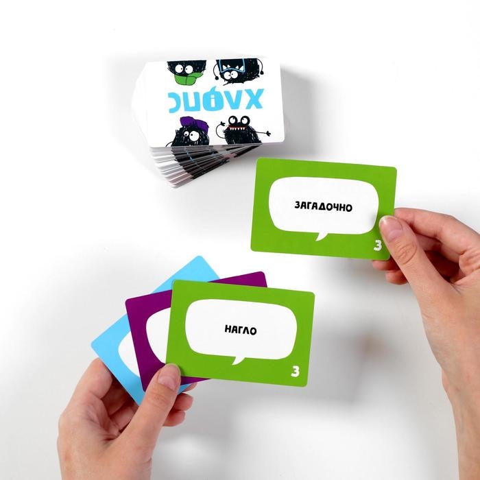 Настольная игра «Хлопс», 100 карт, 12+ Настольная игра «Хлопс», 100 карт, 12+