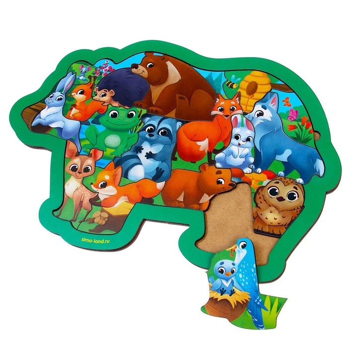 Вкладыш «Лесные зверята» Вкладыш «Лесные зверята»
