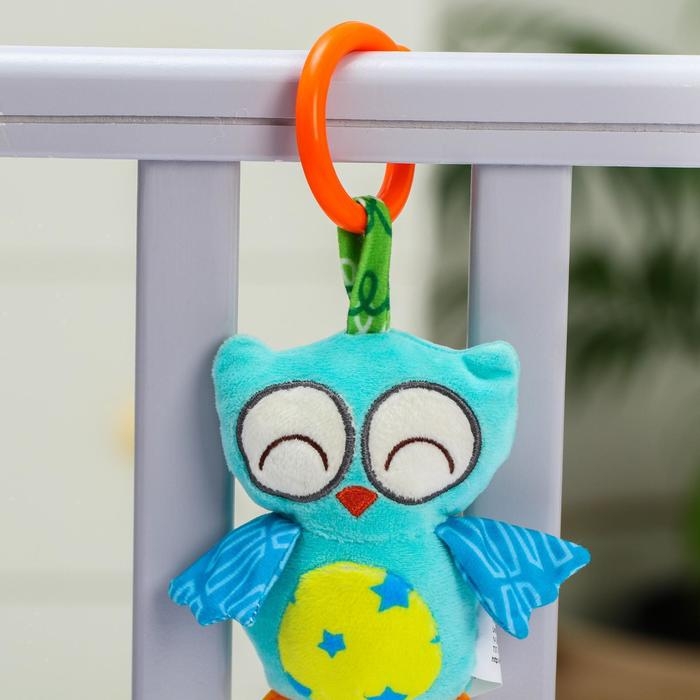 Подвеска мягкая «Слоник», прорез., погремушка, на кроватку, коляску, виды МИКС, Крошка Я Подвеска мягкая «Слоник», прорез., погремушка, на кроватку, коляску, виды МИКС, Крошка Я