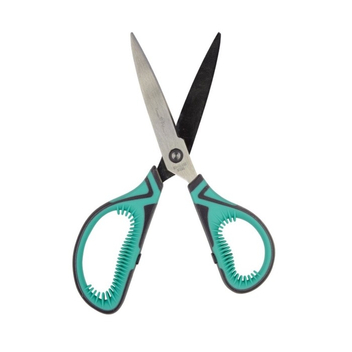 Ножницы канцелярские 20,5 см BrunoVisconti Profycut, прорезиненные ручки Ножницы канцелярские 20,5 см BrunoVisconti Profycut, прорезиненные ручки