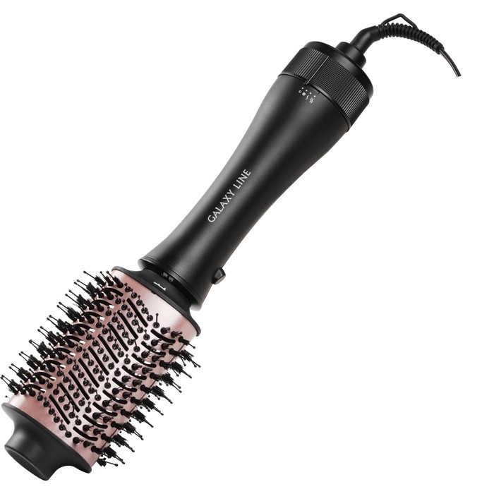 Фен-щётка Galaxy LINE GL 4414, 1200 Вт, 2 скорости, 3 темп. режима, 4 насадки, Фен-щётка Galaxy LINE GL 4414, 1200 Вт, 2 скорости, 3 темп. режима, 4 насадки,