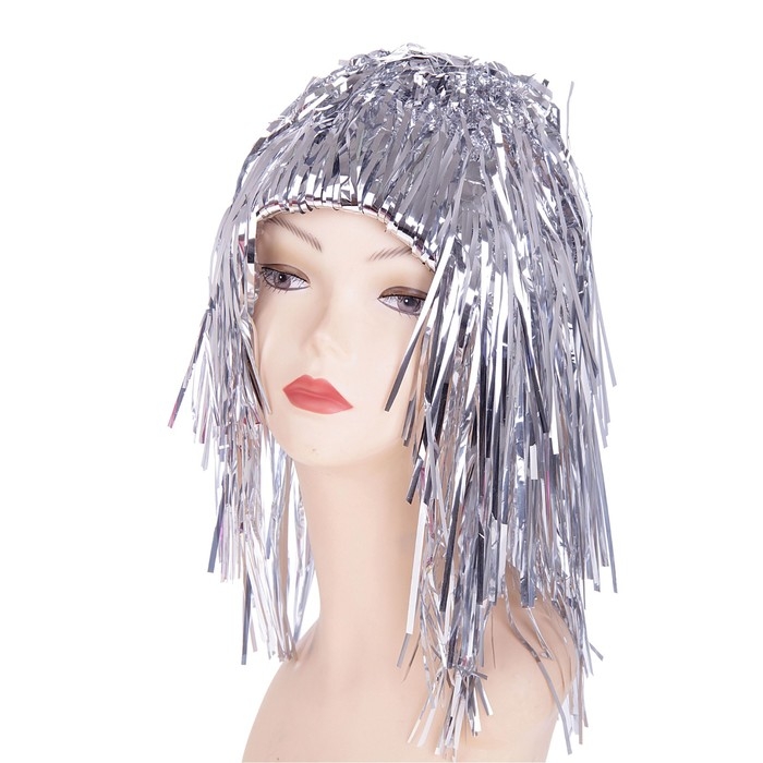 Карнавальный парик «Дождь», 45 см, цвета МИКС Карнавальный парик «Дождь», 45 см, цвета МИКС