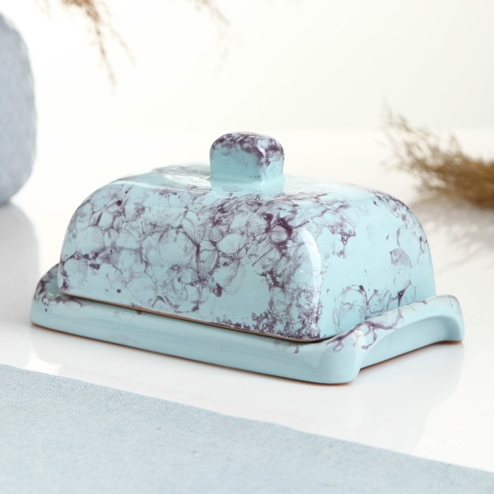 Масленка Масленка "Русская" 8х17х10см, романтика