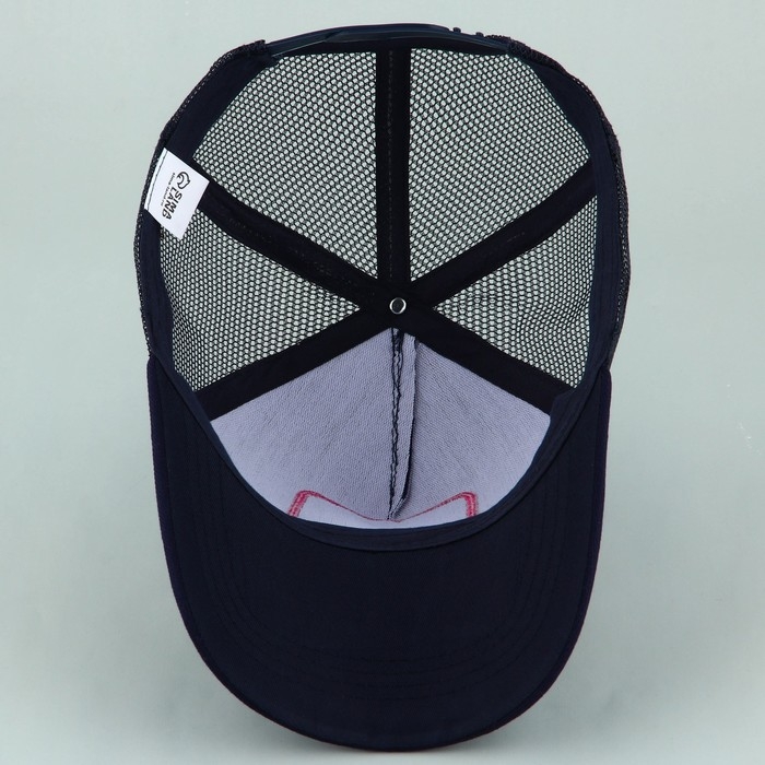 Кепка женская с сеткой «Ангел», цвет синий, р-р 56 Кепка женская с сеткой «Ангел», цвет синий, р-р 56