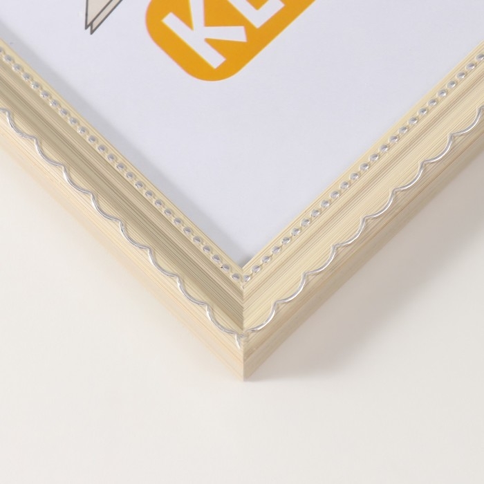 Фоторамка пластик Фоторамка пластик "Стиль бежевый" 21х30 см, бежевый