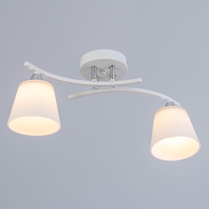 Люстра Люстра "Валенсия" 2х60Вт Е27 Белый 48х16,5х21см