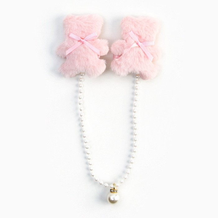 Заколки для волос новогодние «Праздник», на Новый год, набор 2 шт, 5 х 4 см Заколки для волос новогодние «Праздник», на Новый год, набор 2 шт, 5 х 4 см