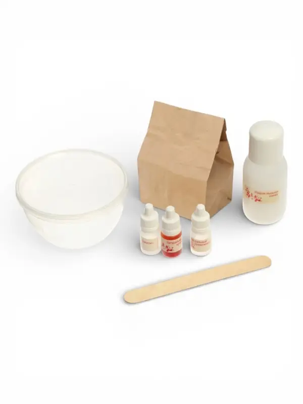 Набор опытов БрикНик &laquo;Мыло-лизун. Тропический фреш&raquo;, серия Юный Химик