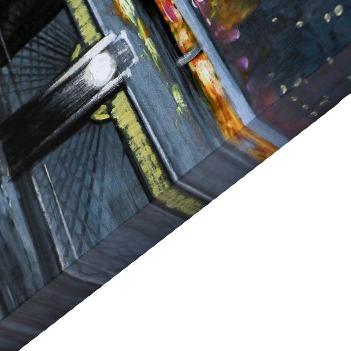 Картина на холсте Картина на холсте "Вечер в Нью-Йорке" 60х100 см