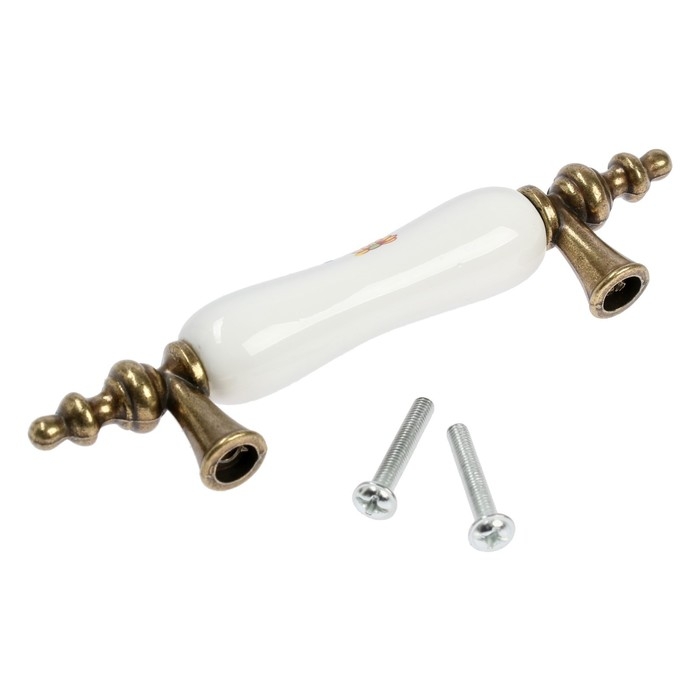 Ручка скоба FLOWER CAPPIO Ceramics 016, 76 мм, цвет бронза Ручка скоба FLOWER CAPPIO Ceramics 016, 76 мм, цвет бронза