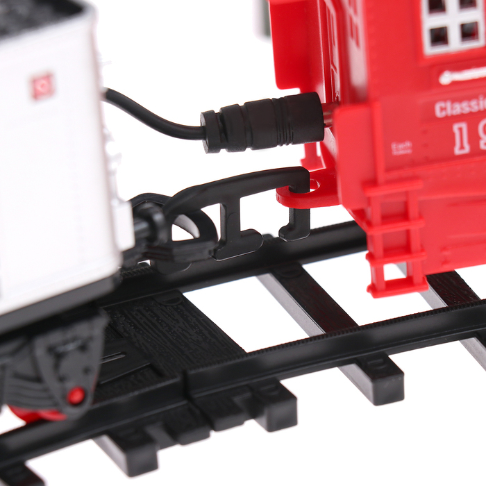 Железная дорога «Скорый поезд», радиоуправление, эффект дыма Железная дорога «Скорый поезд», радиоуправление, эффект дыма