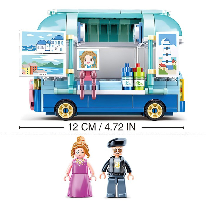 Конструктор Розовая Мечта &laquo;Уличный художник&raquo;, 184 детали