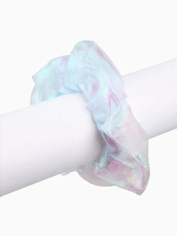 Резинка для волос «Перламутр» голубая, Холодное сердце Резинка для волос «Перламутр» голубая, Холодное сердце