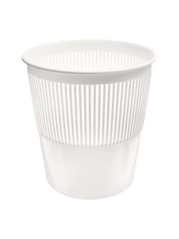 Корзина для бумаг и мусора 10 л, &laquo;Доступный офис&raquo;, сетчатая, белая