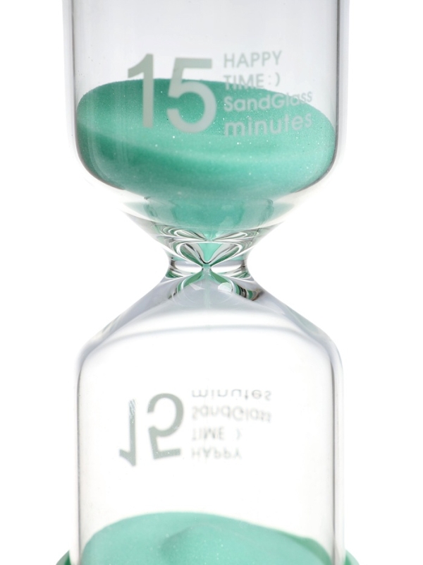 Песочные часы на 15 минут "Макарун", 4.4 х 9.8 см