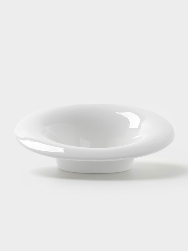 Тарелка Hanna Knövell, 25.5×22 см, фарфор, белая