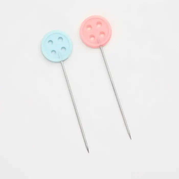 Булавки для квилтинга «Пуговица», 46 мм, 20 шт., разноцветные