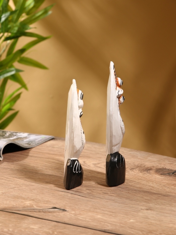 Сувенир интерьерный "Совы" дерево (набор 2 штуки)