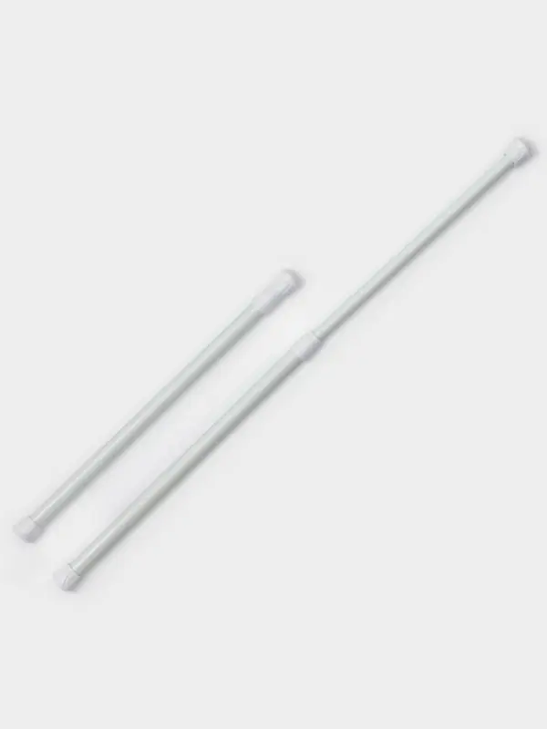 Набор карнизов универсальных, 30-45 см, белый