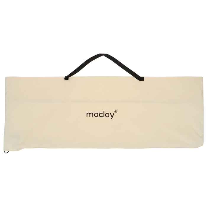 Раскладушка maclay, складная, 190 х 71 х 38 см, до 120 кг, цвет бежевый Раскладушка maclay, складная, 190 х 71 х 38 см, до 120 кг, цвет бежевый