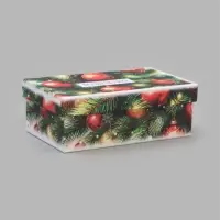 Коробки подарочные новогодние 10 в 1 &laquo;С Новым Годом&raquo;, 30&times;19&times;11.5 - 12&times;6.5&times;4 см