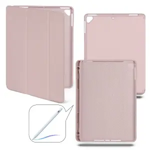 Чехол-книжка для iPad New 9.7 (2017/2018) Smart Case (Pencil) Sand Pink №14