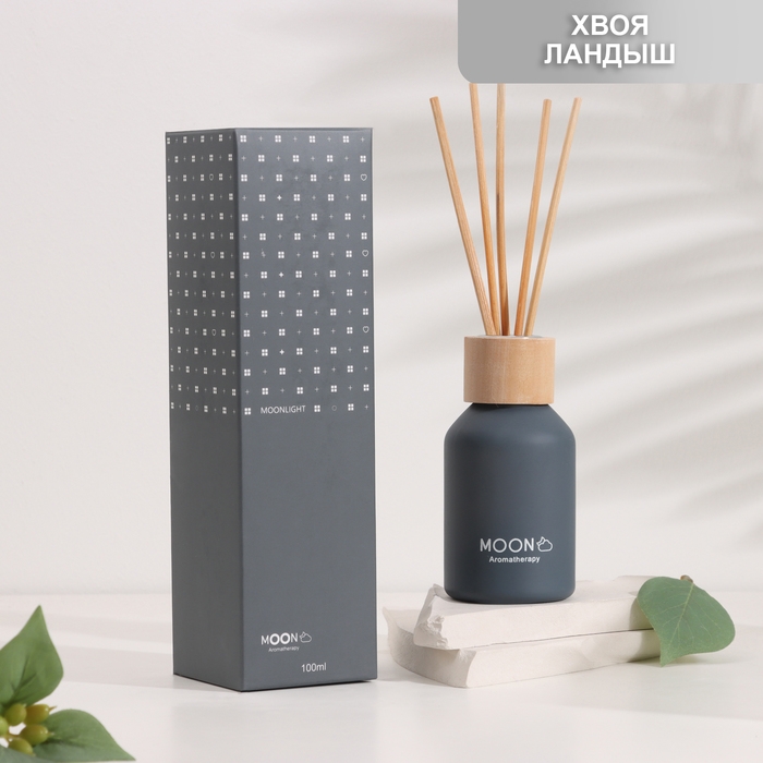 Диффузор ароматический  Диффузор ароматический "Moon", 100 мл, лес